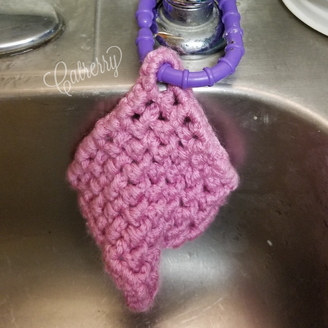 Best Dish Scrubby Free Crochet Pattern - Catrerry